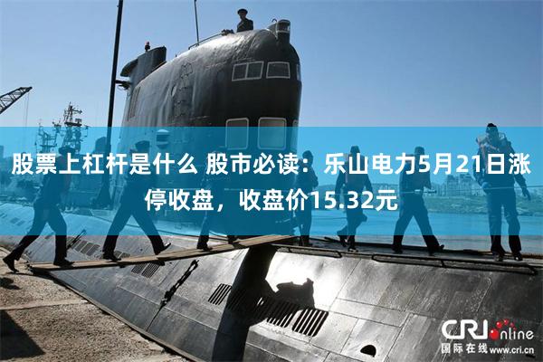股票上杠杆是什么 股市必读：乐山电力5月21日涨停收盘，收盘价15.32元