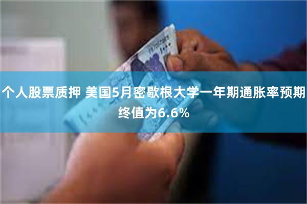 个人股票质押 美国5月密歇根大学一年期通胀率预期终值为6.6%
