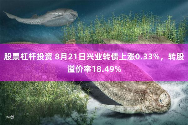 股票杠杆投资 8月21日兴业转债上涨0.33%，转股溢价率18.49%