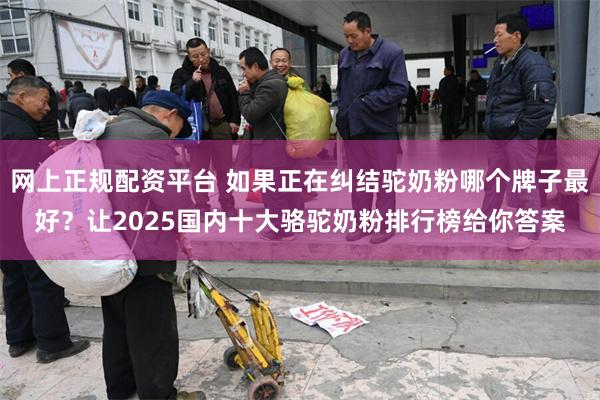 网上正规配资平台 如果正在纠结驼奶粉哪个牌子最好？让2025国内十大骆驼奶粉排行榜给你答案